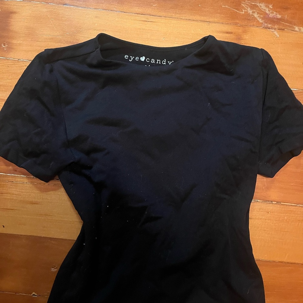 Eye Candy Classic Black Short Sleeve Tee